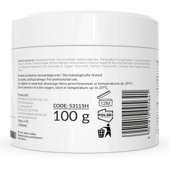 53115H OXY O2 Dotleniająca maska algowa z aktywnym tlenem / 100g